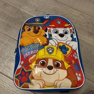 Paw Patrol Kids Backpack - Blue, Red, Yellow, White